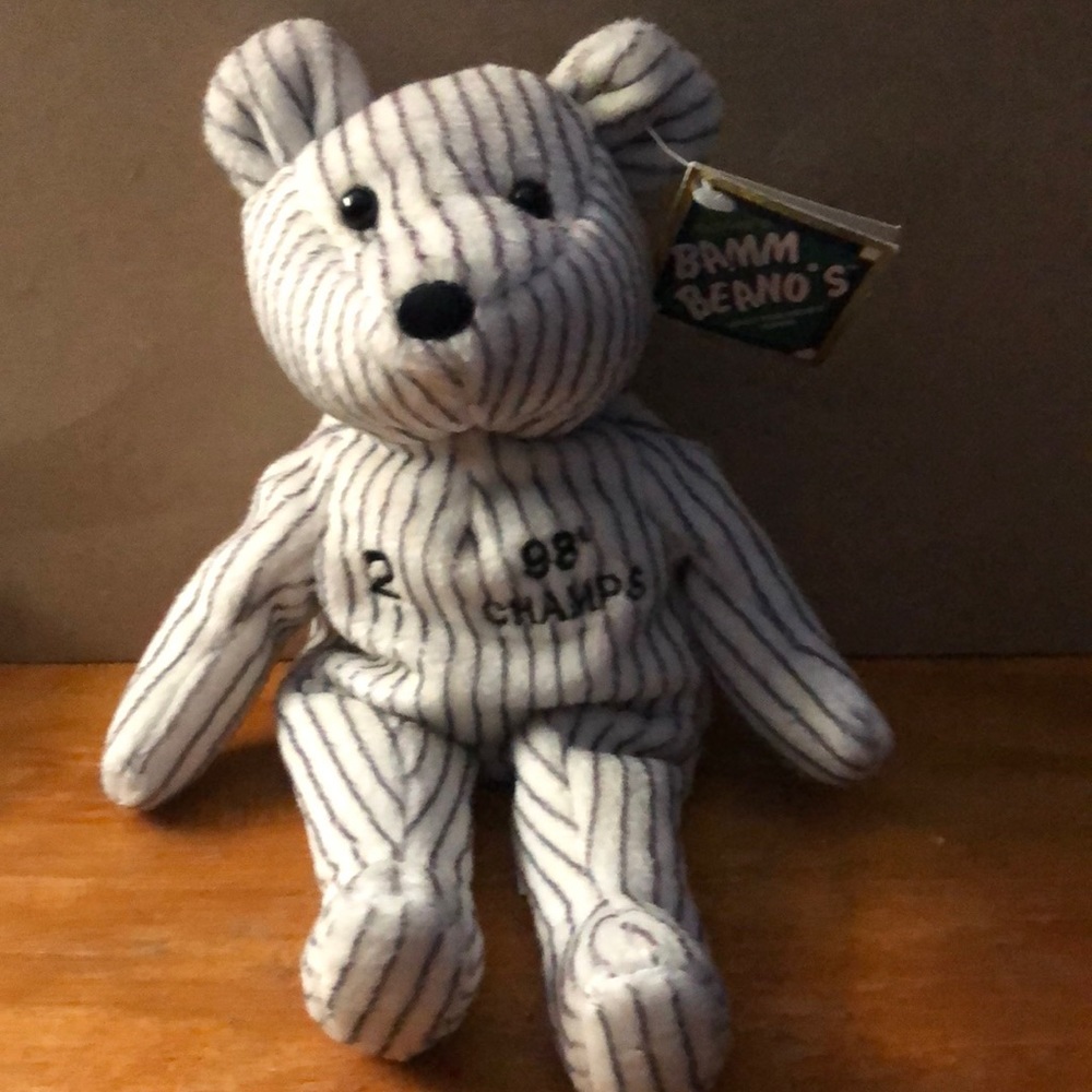 98 “champs” jeter beanie baby